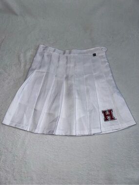 Harvard University Skort Mini Skirt Shorts White Hype & Vice Womens XS NWT
